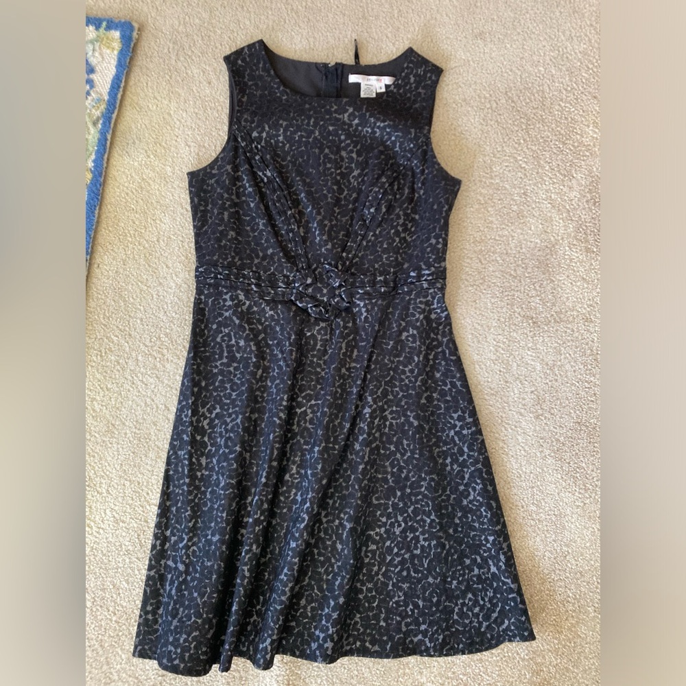 Studio M Silver Leopard Dress